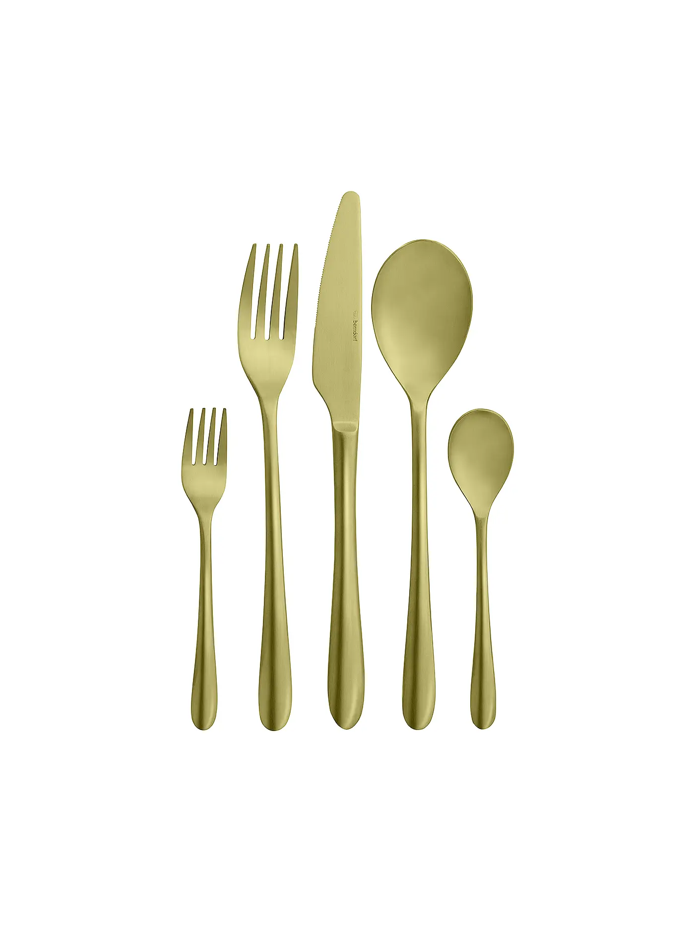 BERNDORF | Tafelbesteck 20tlg ONTARIO PVD Kupfer | gold